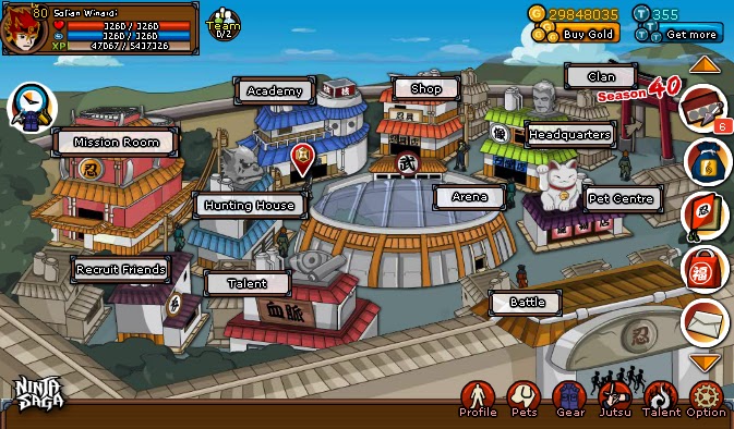 Ninja Saga - For PC (Windows 7 8 10 XP) Free Download